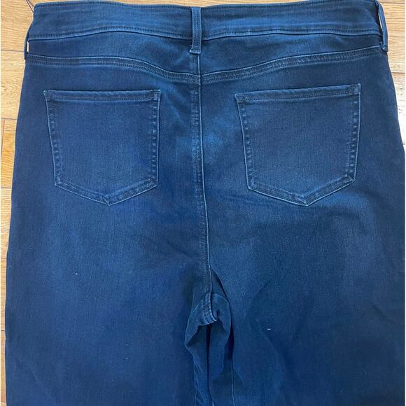 NYDJ Women's Straight Leg Jeans - Dark Blue - Picture 8 of 8